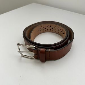 Coke Haan Mens Leather Belt